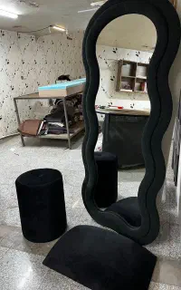 آئینه قدی و پاف