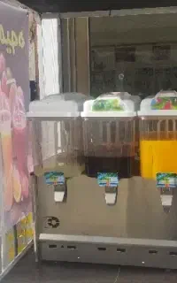 شربت سرد کن 3مخزنه در حد