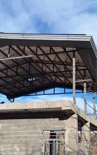 آهنگری جوش و برشکاری شیروانی فلاشینگ آلاچیق فریم