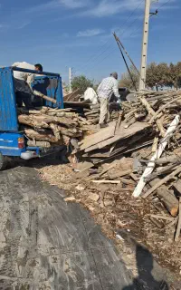 خریدار ضایعات چوب و پوشال