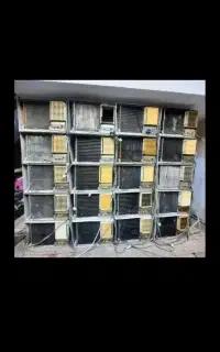 خریدار انواع کولرهای دیواری دوتیکه سالم  وسوخته
