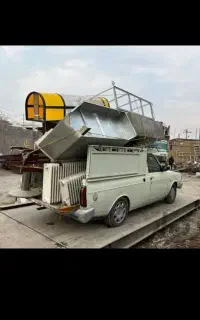 ضایعات اهن مس  خردریزانباری درمحل حتی به مقدارکم