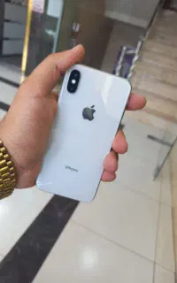 آیفون x سفید رنگ۲۵۶ حافظه  باطری۱۰۰