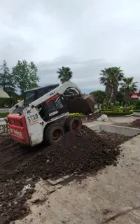 خدمات بابکت و بیل مکانیکی حمل نخاله شن ماسه کود گل
