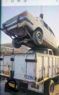 فرسوده و اسقاطی سوخته و تصادفی