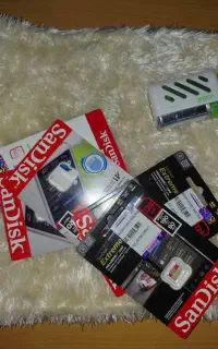 مموری کارت حافظه میکرو SanDisk 128 4k 190Mb پلمپ