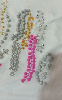 ریسه ی مرواریدی بغل سری