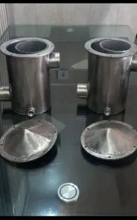 فیلتر سلیس و رزینی و مبدل حرارتی استخر. استرینر.