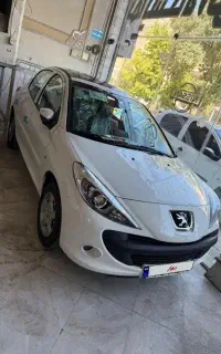 پژو۲۰۷ پانا دنده خشک برج۶ باکارت طلایی