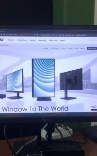 مانیتور msi سایز ۲۷ اینچ pro MP271P - در حد نو