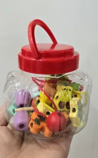 بازی نخ و مهره سطلی