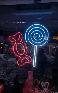 نئون شکلات