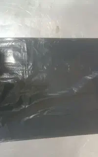 فروش پلاستیک زباله،دسته دار زرد و مشکی با کیفیت
