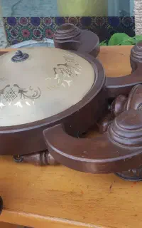 لوستر چوبی