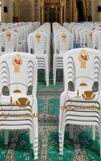 میز و صندلی پلاستیکی ناهارخوری مدل تینوش