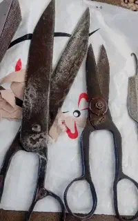 قیچی مهر دار قدیمی