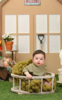 اتلیه عکاسی کودک و نوزاد و دکور متنوع