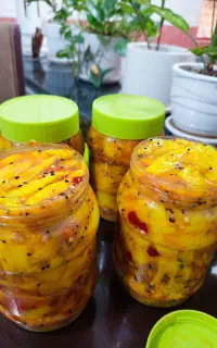 ترشی خانگی