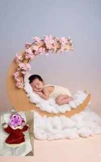 ادیت حرفه ای عکس کودک و نوزاد