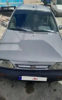 پراید نقره ای ۸۵ هیدرولیک سفارشی