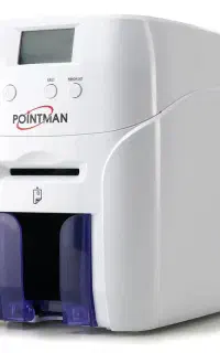 دستگاه چاپگر کارت pvc برند pointman در حد نو
