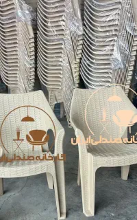 میز وو صندلی پلاستیکی طرح شوکا باغی فست فود کافه