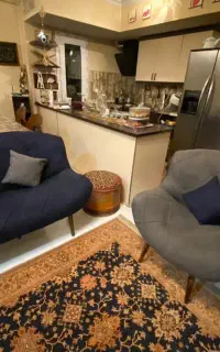 مبل نیم ست با فرش