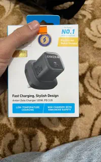 شارژر 20 واتی آنکر و کابل سیم آیفون13