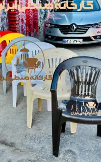 میز و صندلی پلاستیکی طرح نیکا نهارخوری غذاخوری