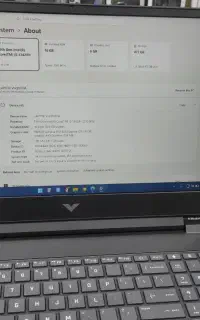 لپ تاپ گیمینگ victus 15 در حد نو خشک