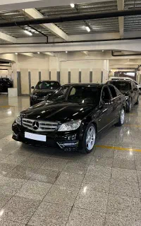 مرسدس C200 مشکی ( ژگالری ژوبین قرایی )