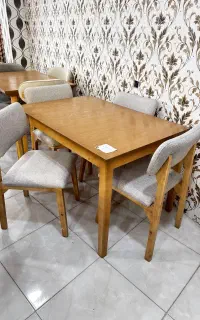 ناهارخوری کاپر پارچه تدی طوسی زرکالا