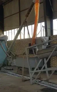 خط شست و شو پرک آسیابی  جهت کندور و گرانول