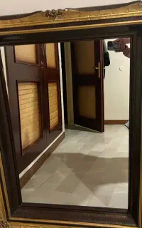 آینه چوبی
