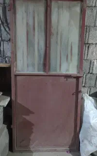 در آهنی استفاده نشده