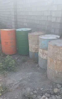 بشکه خالی .مخصوص بنایی