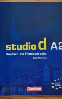 مجموعه کامل کتابهای آلمانی Studio d A2 کاملاً نو