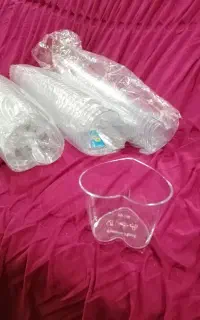لیوان مدل قلبی ژله