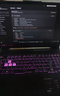 لپتاپ گیمینگ /tuf gaming/Asus/f15
