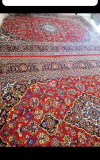 2تخته فرش دستباف 9 متری مغز دار