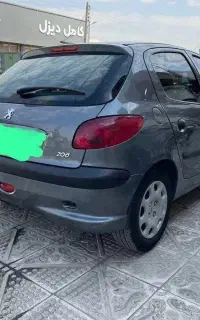 پژو ۲۰۶ تیپ ۲ مدل ۹۹