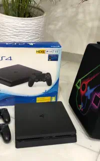 PS4 Slim 1TB ورژن9.04 + 2دسته اورجینال