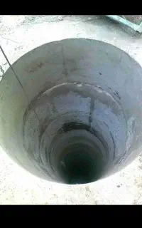 حفاری چاه آب وفاضلاب وکندن چاه دستی وتخریب