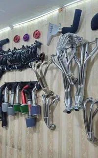 ریمپ ولوازمات تقویت(هدرز،کیت مکش،شمع ووایرتقویتی )