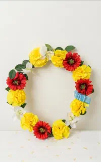 حلقه ی گل پیروزی و تبریک
