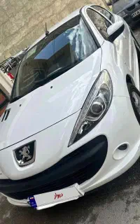 پژو ۲۰۷ مدل ۹۸ ،دریچه سیمی ،بدون رنگ