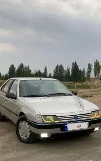 پژو ۴۰۵ مدل ۸۷ تمام رنگ