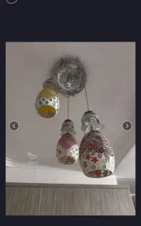 لوستر سه شاخه