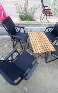 صندلی تاشو ساحلی فوم دار  راحت نشین