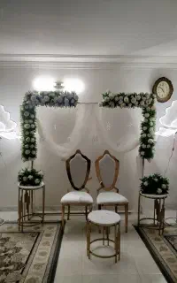 بادکنک آرایی گل آرایی کف استیج